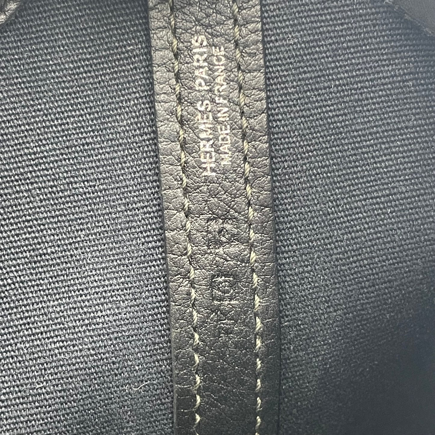 HERMÈS Garden Party Canvas Tote (Square O Stamp)