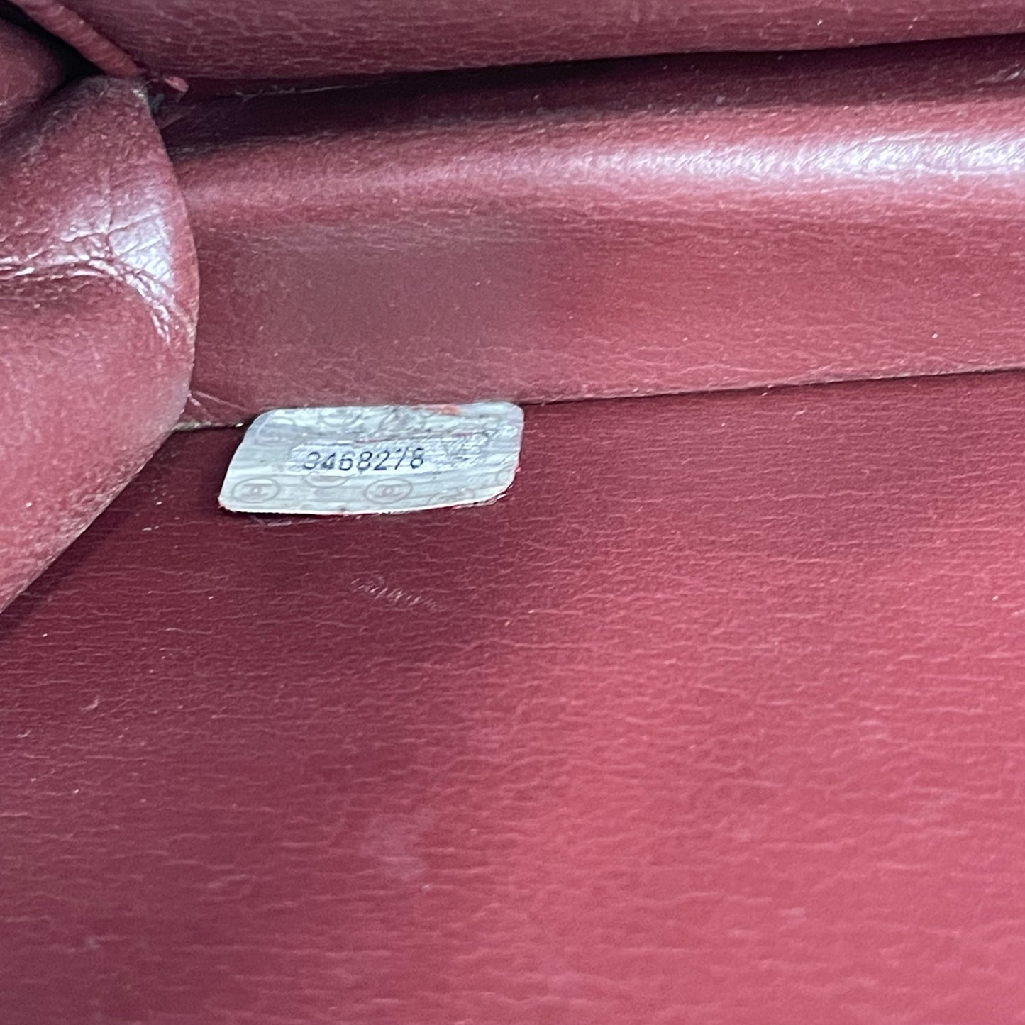 CHANEL Matelassé Push Lock Chain Shoulder Bag