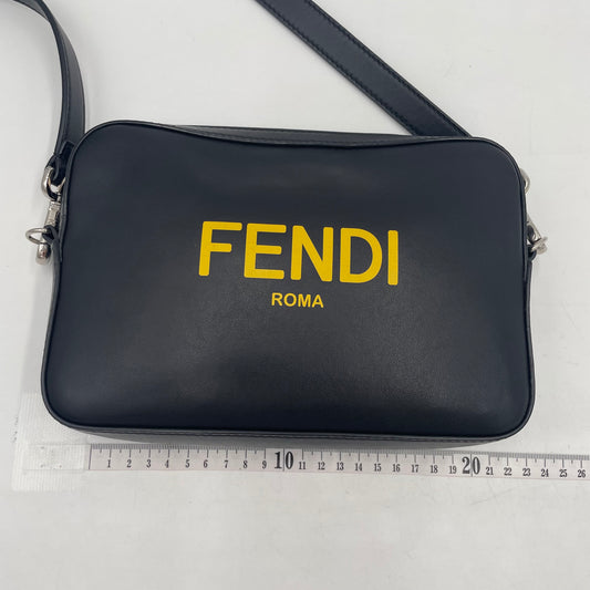 FENDI ROMA Logo Camera Bag