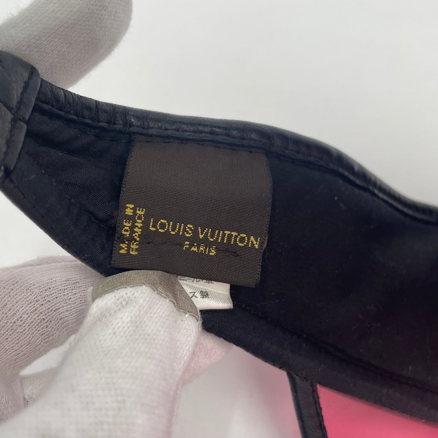 Louis Vuitton Monogram Embossed Sun Visor