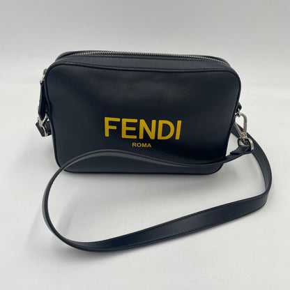FENDI ROMA Logo Camera Bag