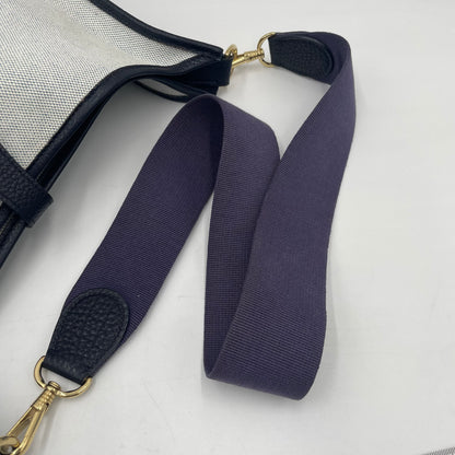 HERMÈS Evelyne Style Canvas Crossbody Bag