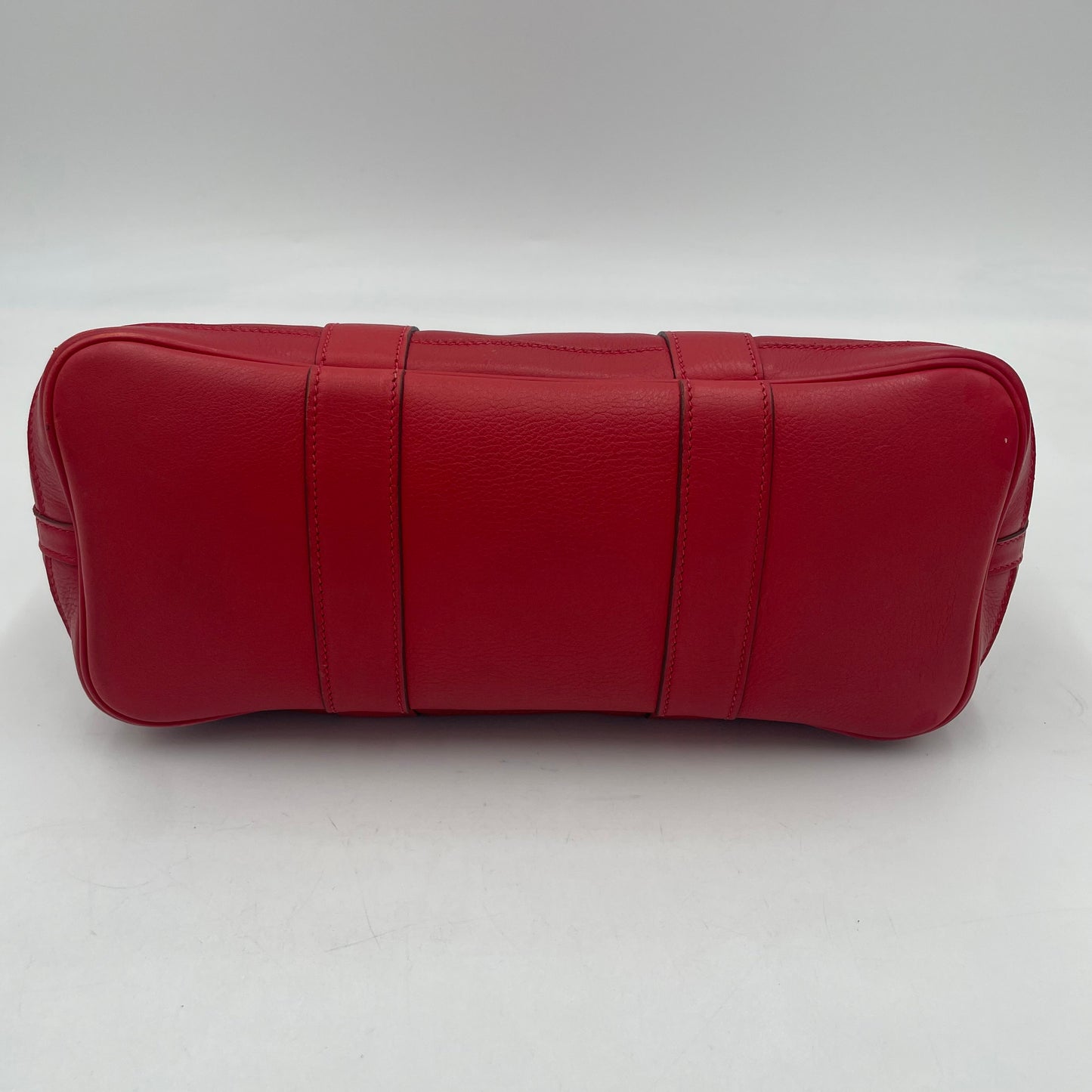 HERMÈS Garden Twilly □J  (2006) Garden Party TPM Vermilion Red Swift Leather