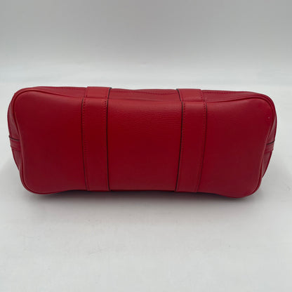 HERMÈS Garden Twilly □J  (2006) Garden Party TPM Vermilion Red Swift Leather