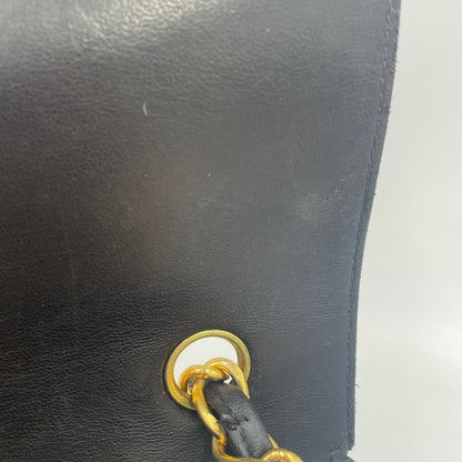 CHANEL Vintage Classic Single Flap Matelassé Lambskin Chain Shoulder Bag