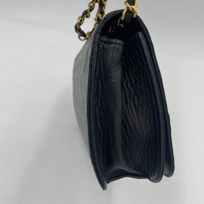 CHANEL Matelassé Push Lock Chain Shoulder Bag