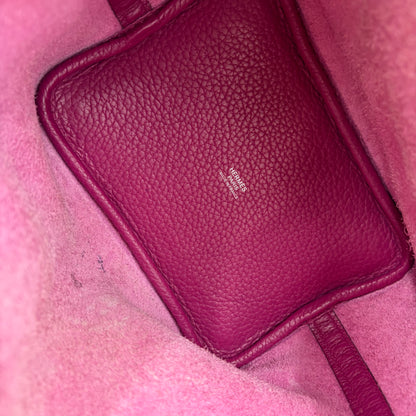 HERMES Picotin Lock PM 18 Rose Pourpre
Silver Hardware