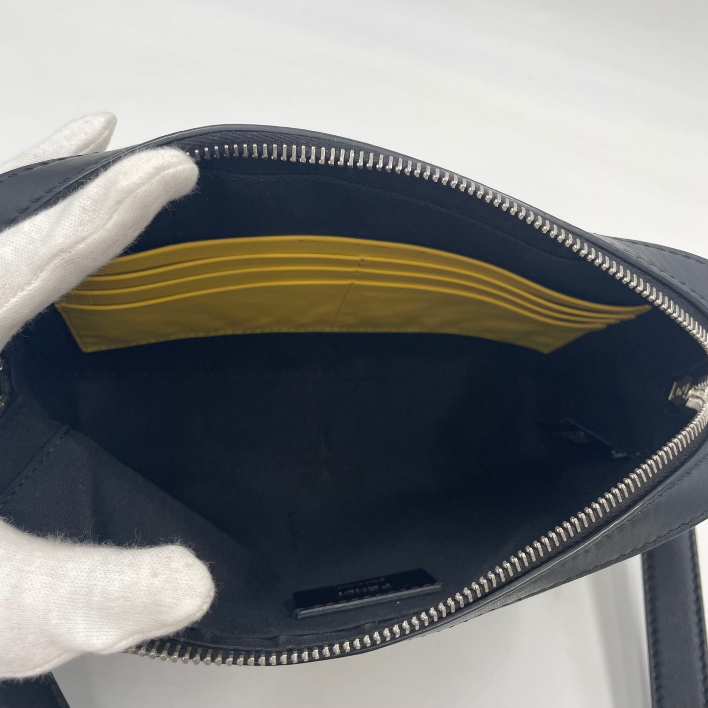 FENDI ROMA Logo Camera Bag
