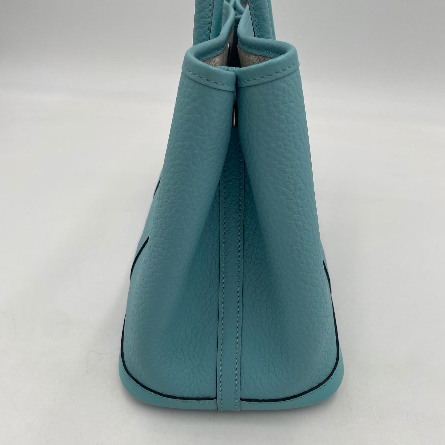 HERMÈS Garden Party T (2015) Negonda Leather Blue Atoll