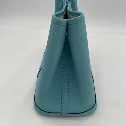 HERMÈS Garden Party T (2015) Negonda Leather Blue Atoll