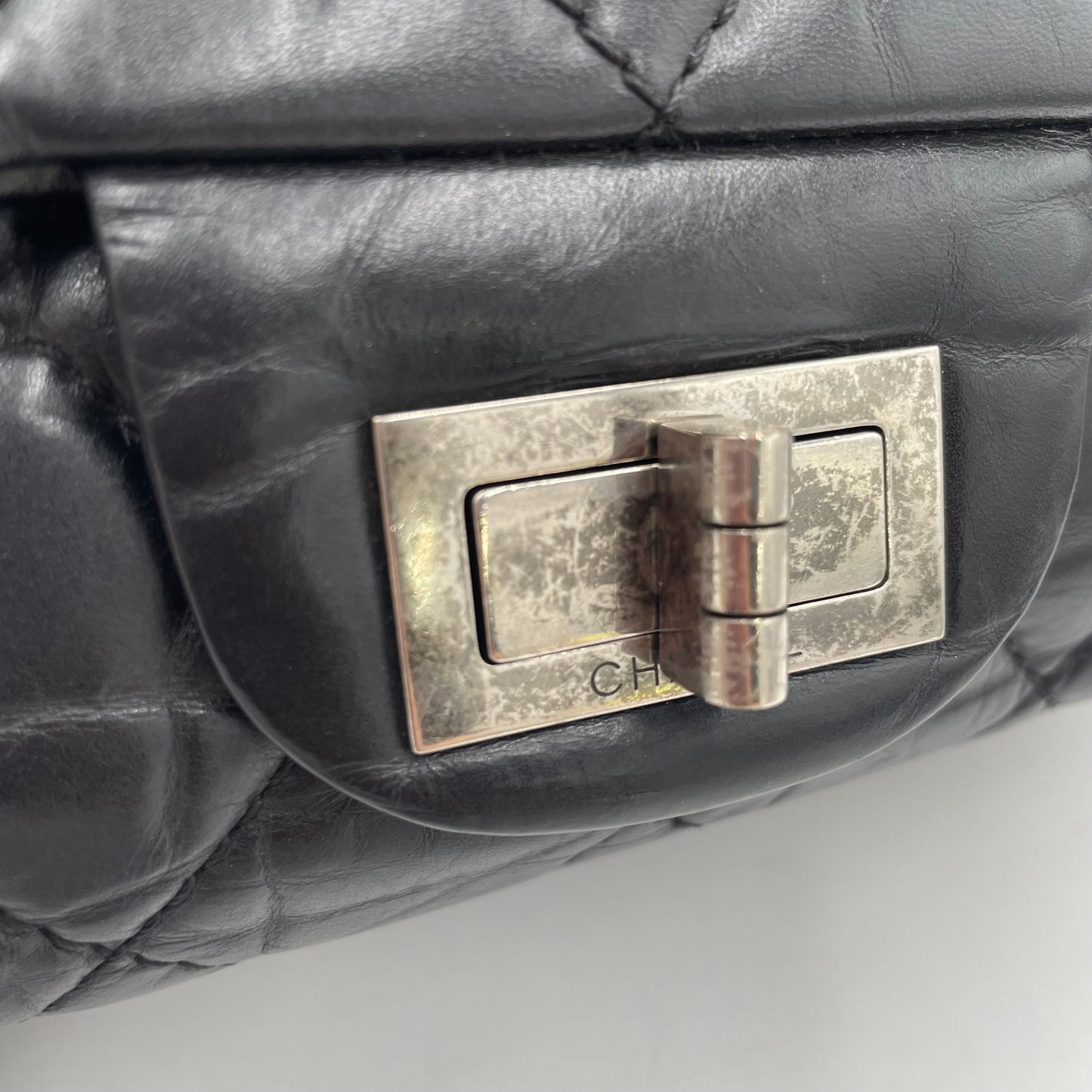 CHANEL Reissue 2.55 Flap Bag with Silver Hardware