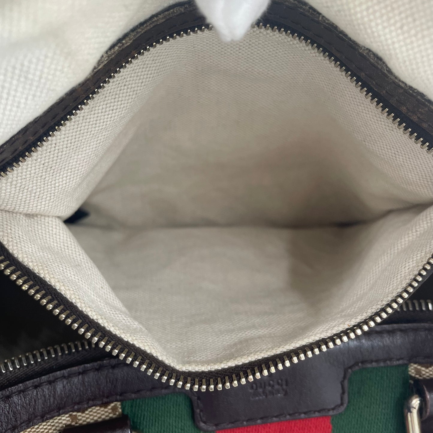 GUCCI GG Canvas Mini Boston Bag