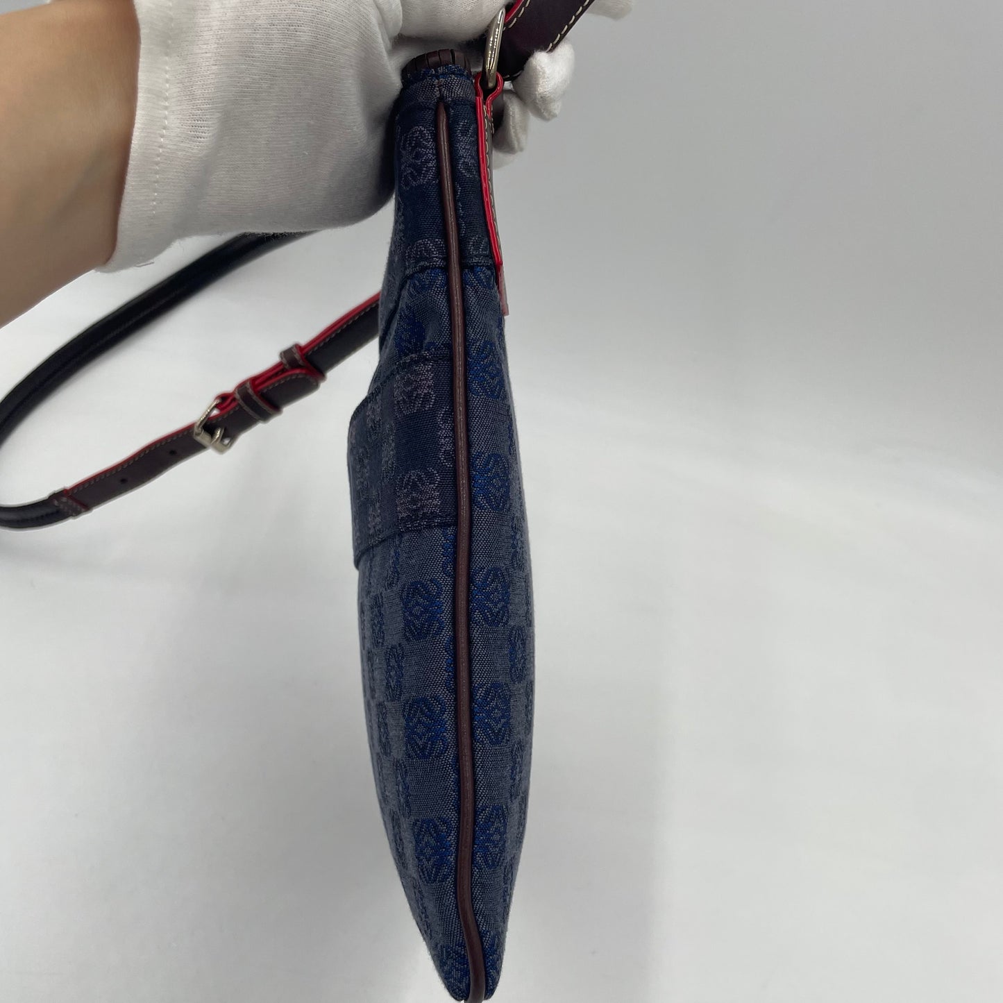 LOEWE Anagram Jacquard Crossbody Bag