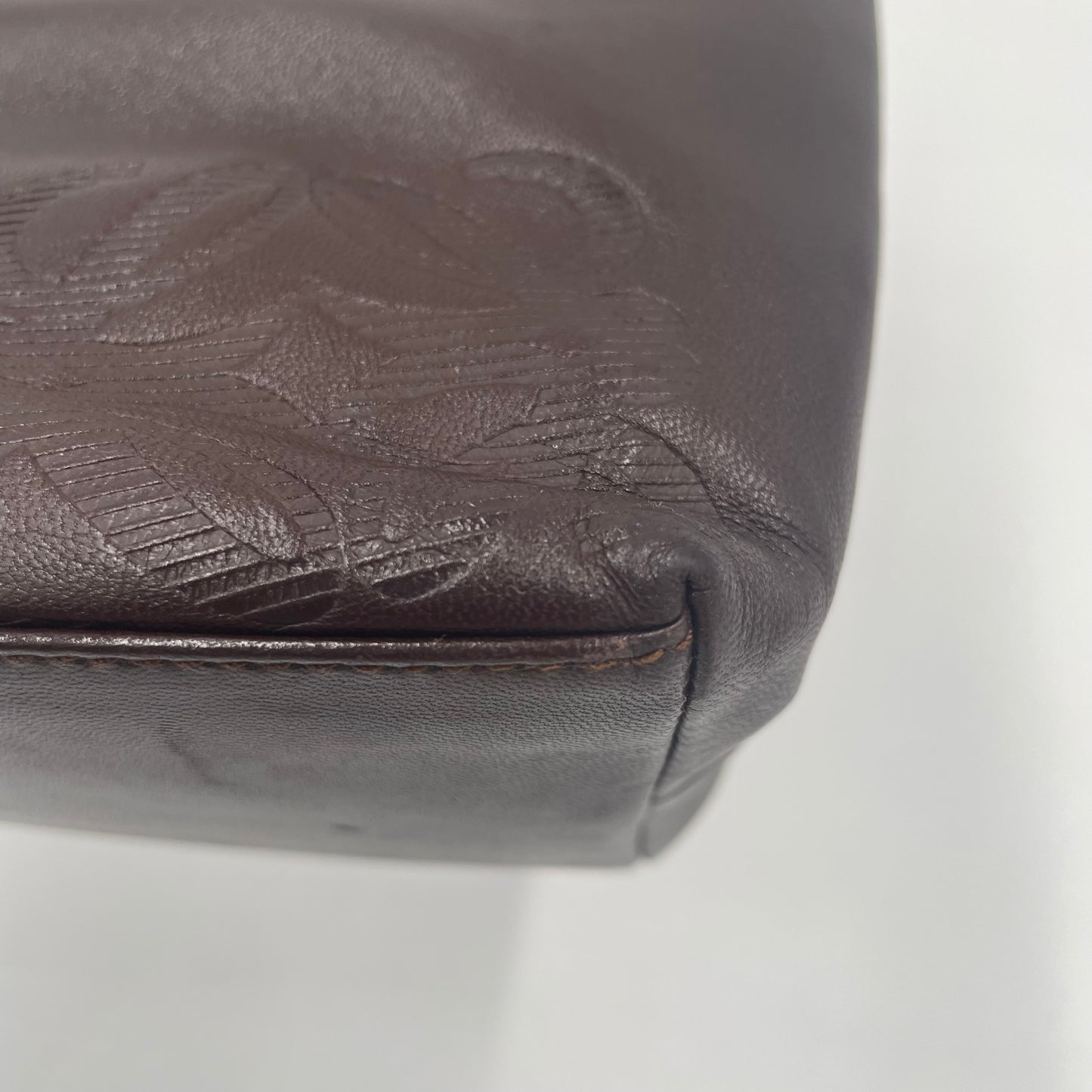 LOEWE Anagram Handbag Brown