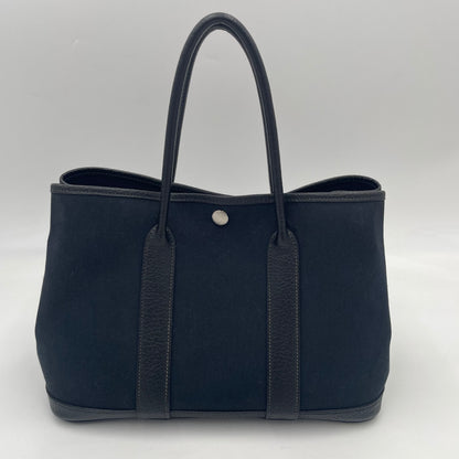HERMÈS Garden Party Canvas Tote (Square O Stamp)