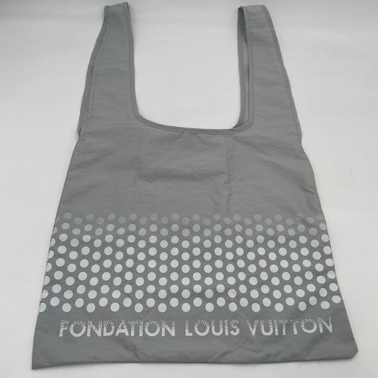 FONDATION LOUIS VUITTON Dot Print Tote Bag Gray