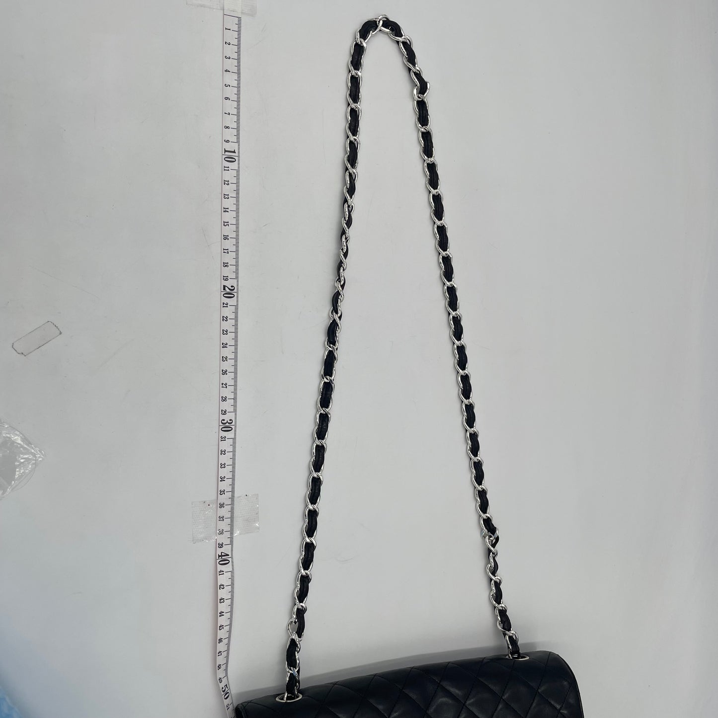 CHANEL Dark Brown Lambskin Single Flap Bag