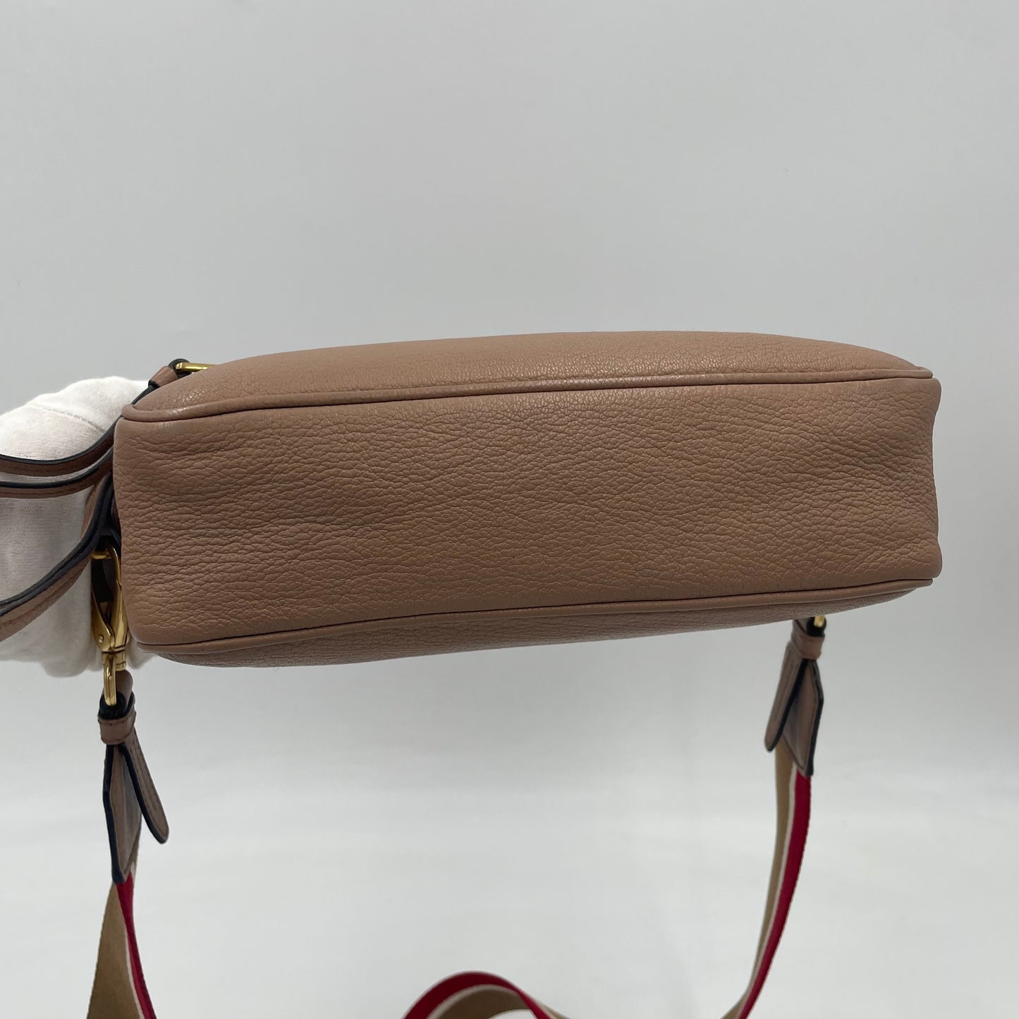 MIU MIU Logo Leather Crossbody Bag