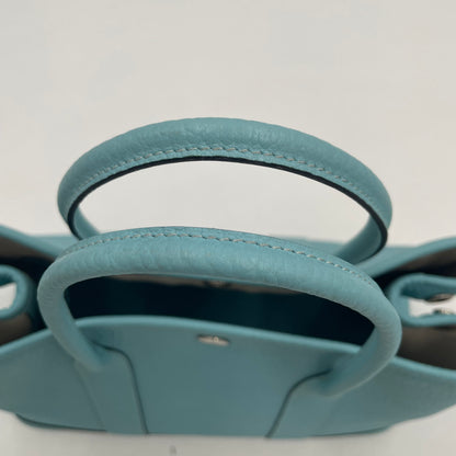 HERMÈS Garden Party T (2015) Negonda Leather Blue Atoll