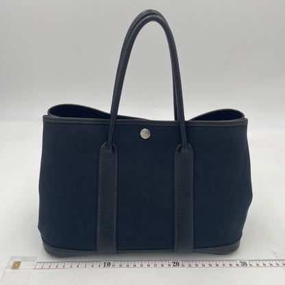 HERMÈS Garden Party Canvas Tote (Square O Stamp)