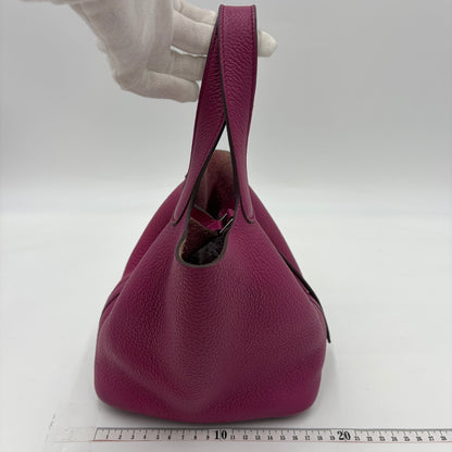 HERMES Picotin Lock PM 18 Rose Pourpre
Silver Hardware