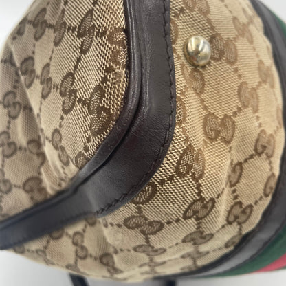 GUCCI GG Canvas Mini Boston Bag