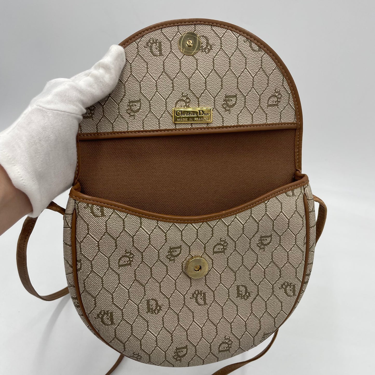 Christian Dior Honeycomb Crossbody Bag