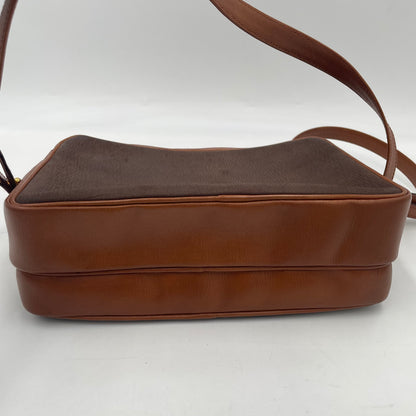 LOEWE Vintage Wooden Panel Shoulder Bag
