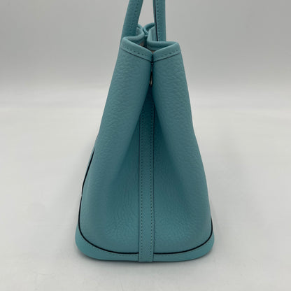 HERMÈS Garden Party T (2015) Negonda Leather Blue Atoll