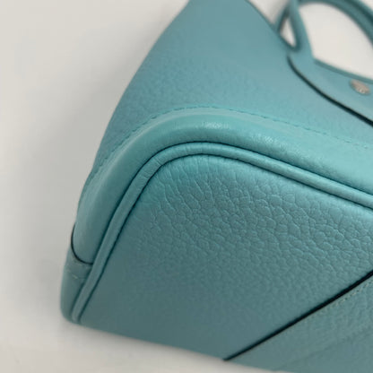HERMÈS Garden Party T (2015) Negonda Leather Blue Atoll
