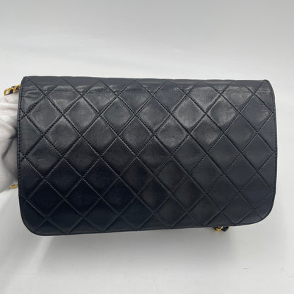 CHANEL Matelassé Push Lock Chain Shoulder Bag