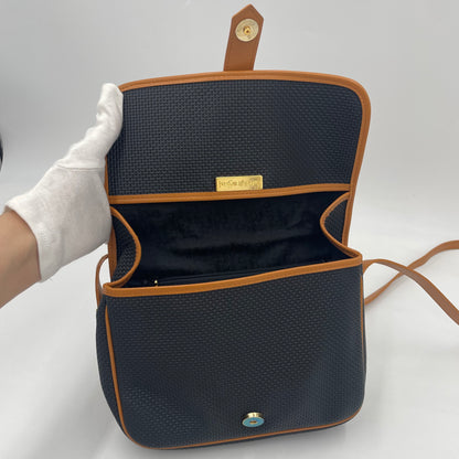 Yves Saint Laurent Vintage PVC & Leather Shoulder Bag