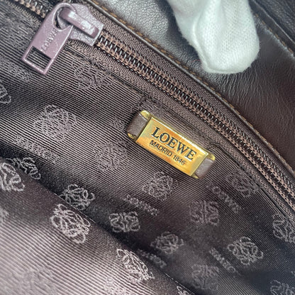 LOEWE Anagram Handbag Brown