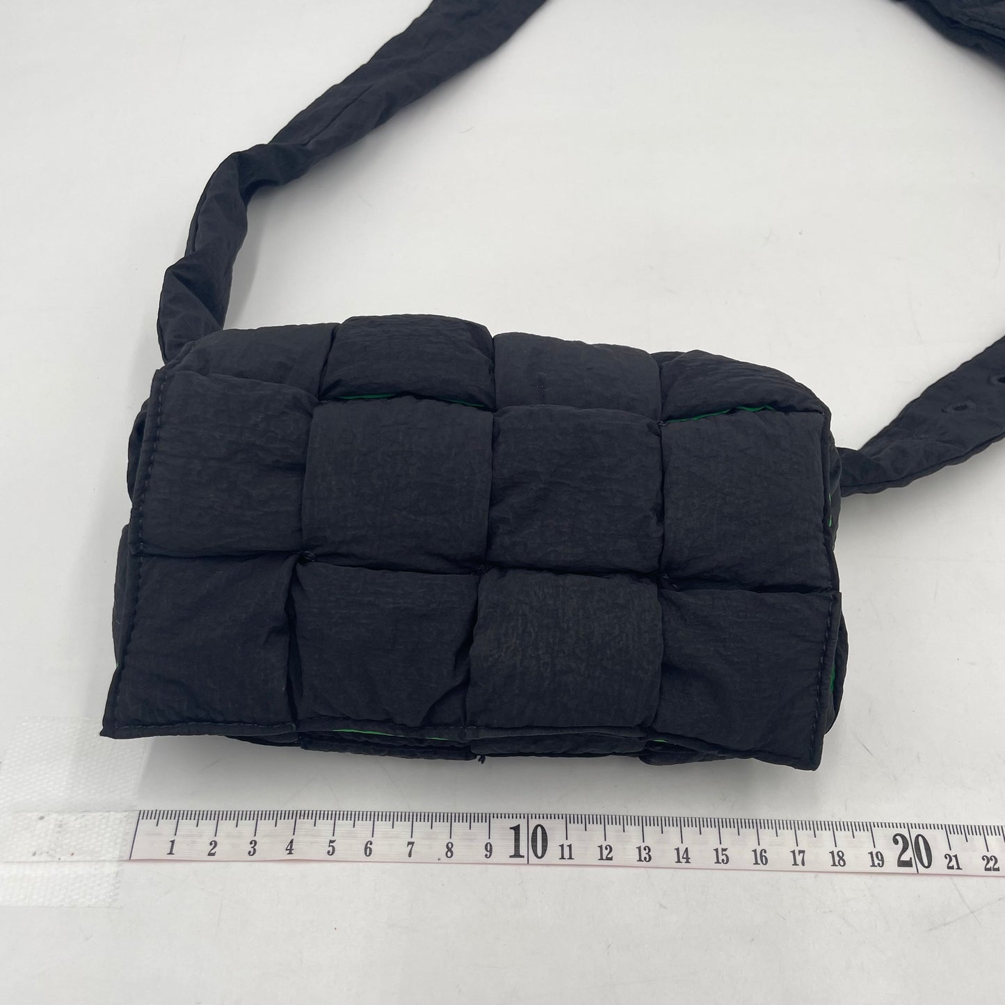 BOTTEGA VENETA Padded Intrecciato Nylon Body Bag