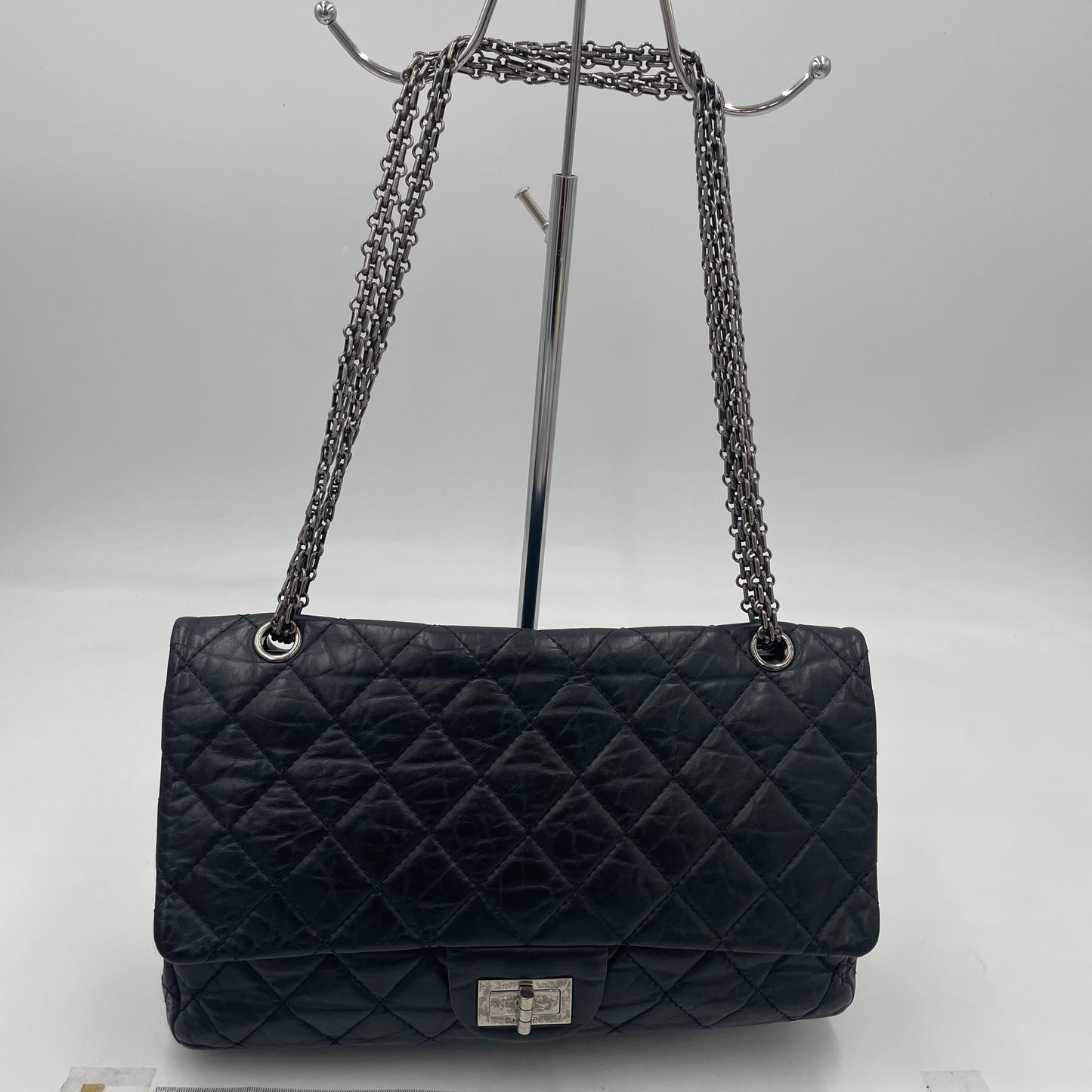 CHANEL Reissue 2.55 Flap Bag with Silver Hardware