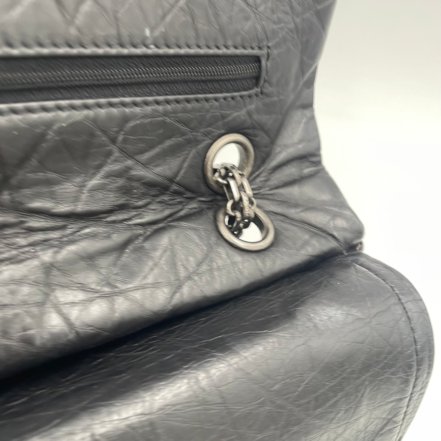 CHANEL Reissue 2.55 Flap Bag with Silver Hardware