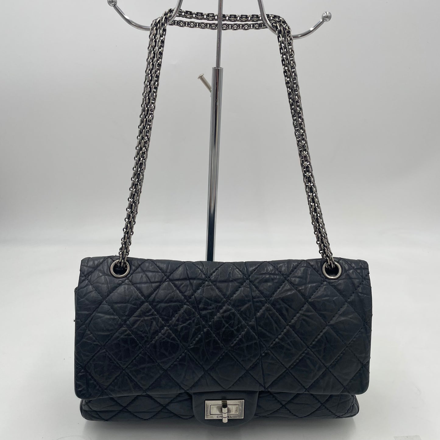 CHANEL Reissue 2.55 Flap Bag with Silver Hardware