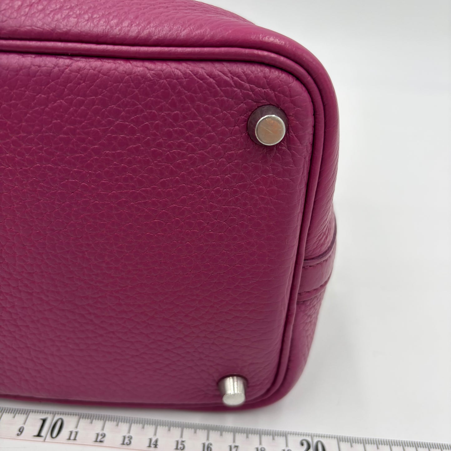 HERMES Picotin Lock PM 18 Rose Pourpre
Silver Hardware