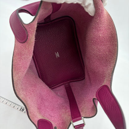 HERMES Picotin Lock PM 18 Rose Pourpre
Silver Hardware