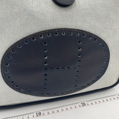 HERMÈS Evelyne Style Canvas Crossbody Bag
