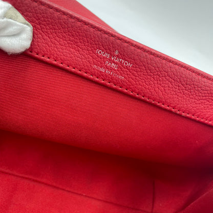 Louis Vuitton Lockme II Red Leather Chain Shoulder Bag