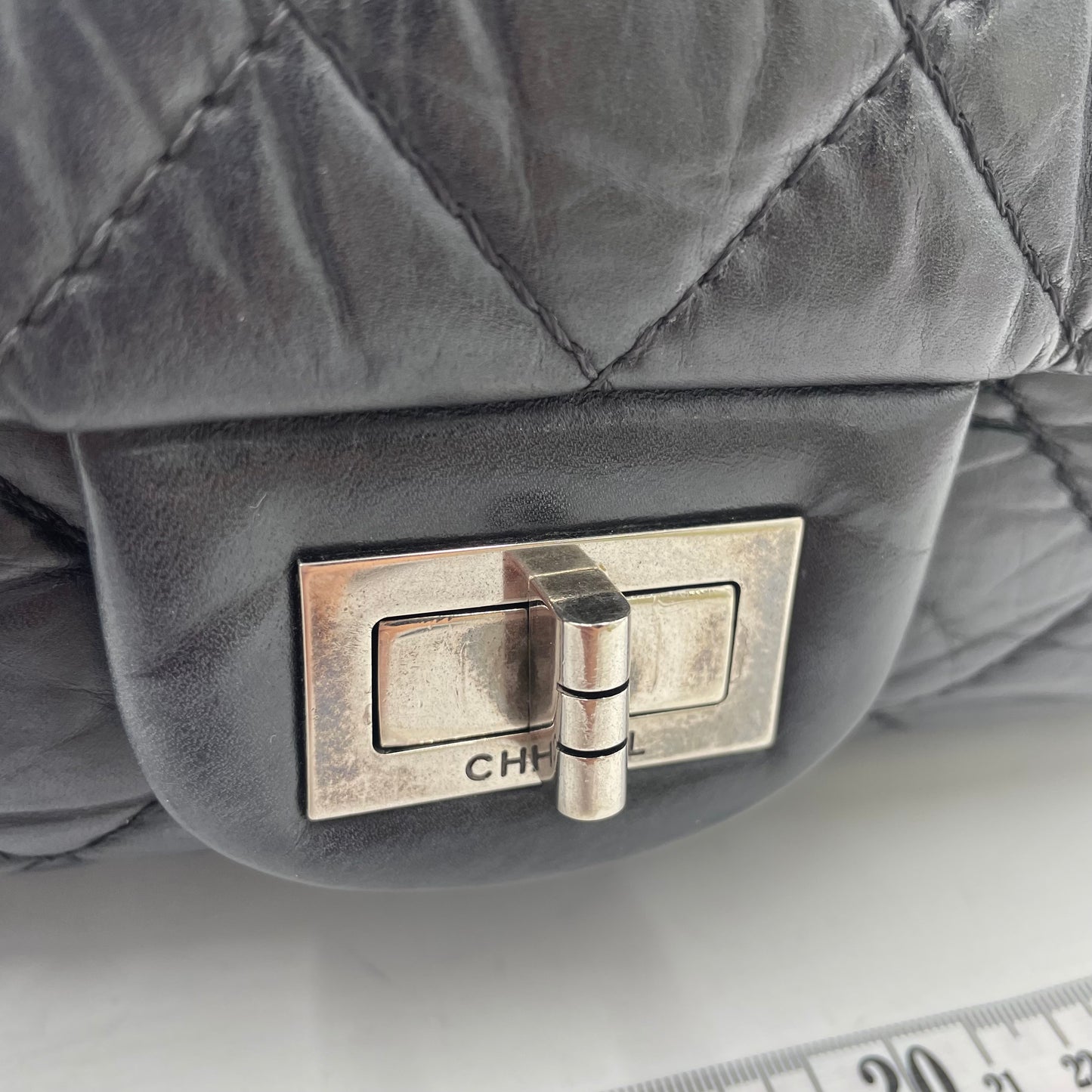 CHANEL Reissue 2.55 Flap Bag with Silver Hardware
