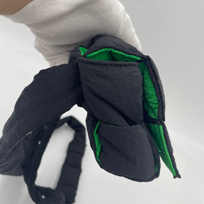 BOTTEGA VENETA Padded Intrecciato Nylon Body Bag