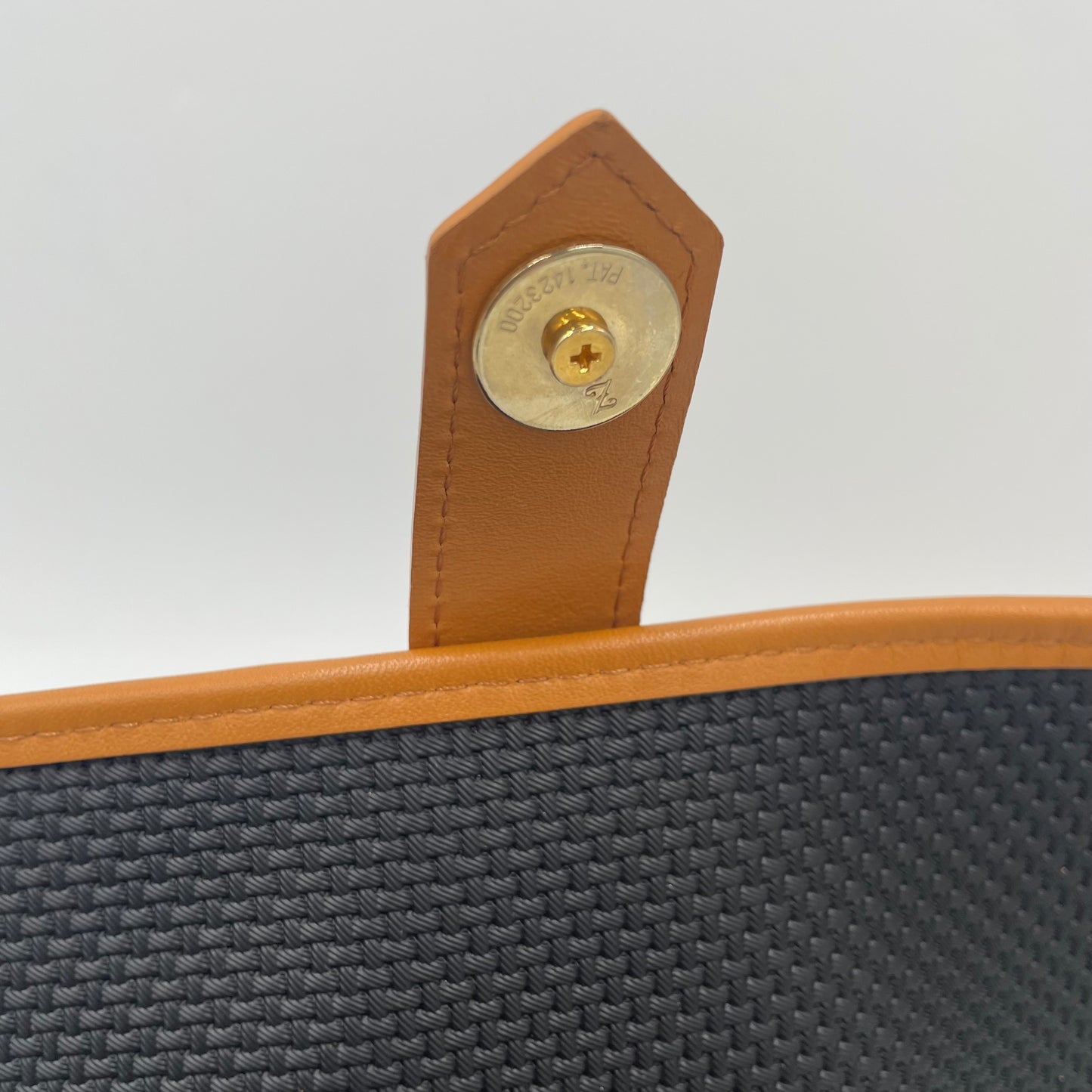 Yves Saint Laurent Vintage PVC & Leather Shoulder Bag