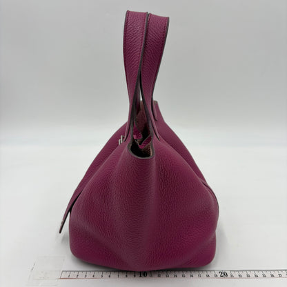 HERMES Picotin Lock PM 18 Rose Pourpre
Silver Hardware