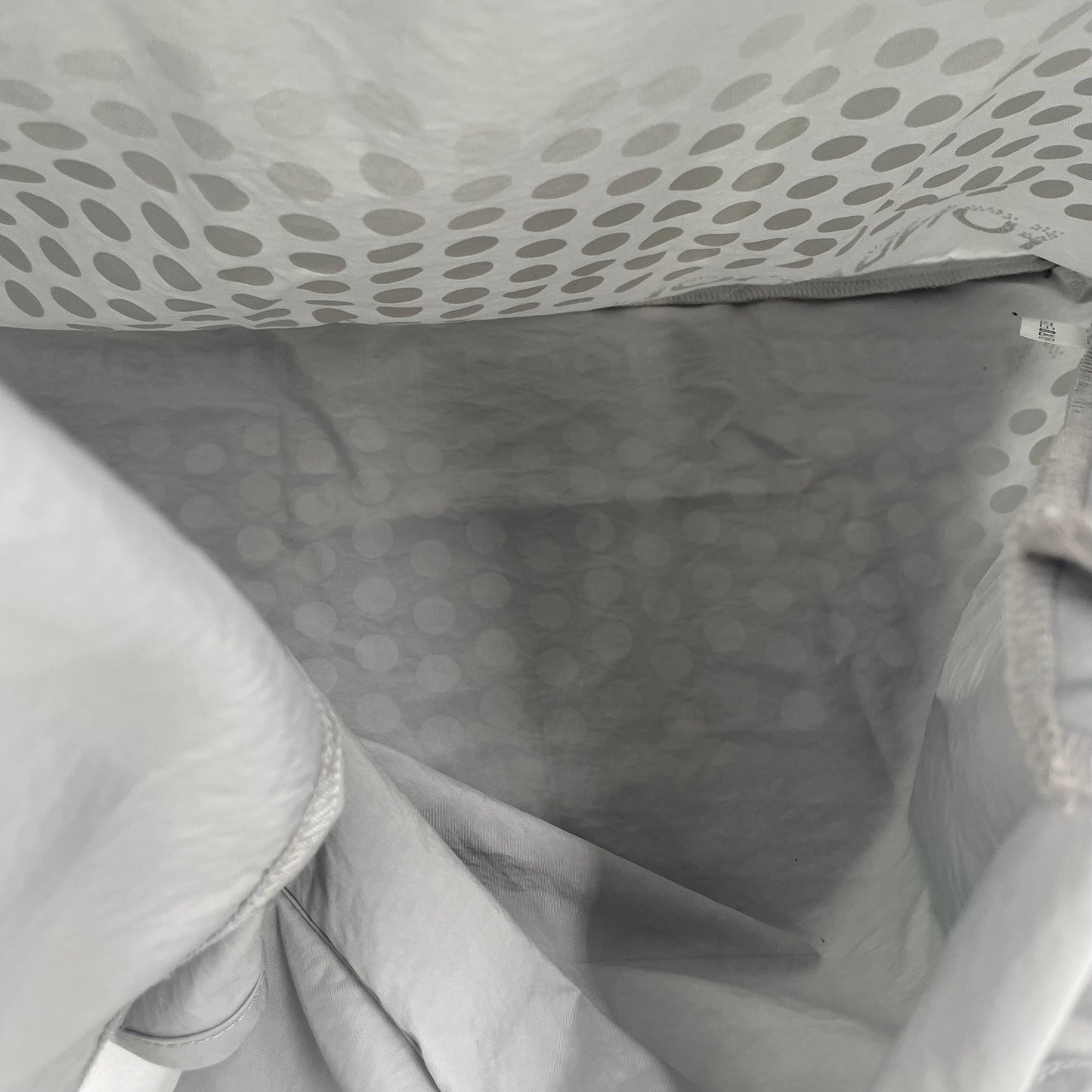 FONDATION LOUIS VUITTON Dot Print Tote Bag Gray