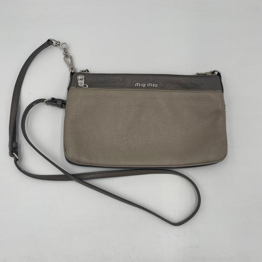 MIU MIU Leather Crossbody Bag