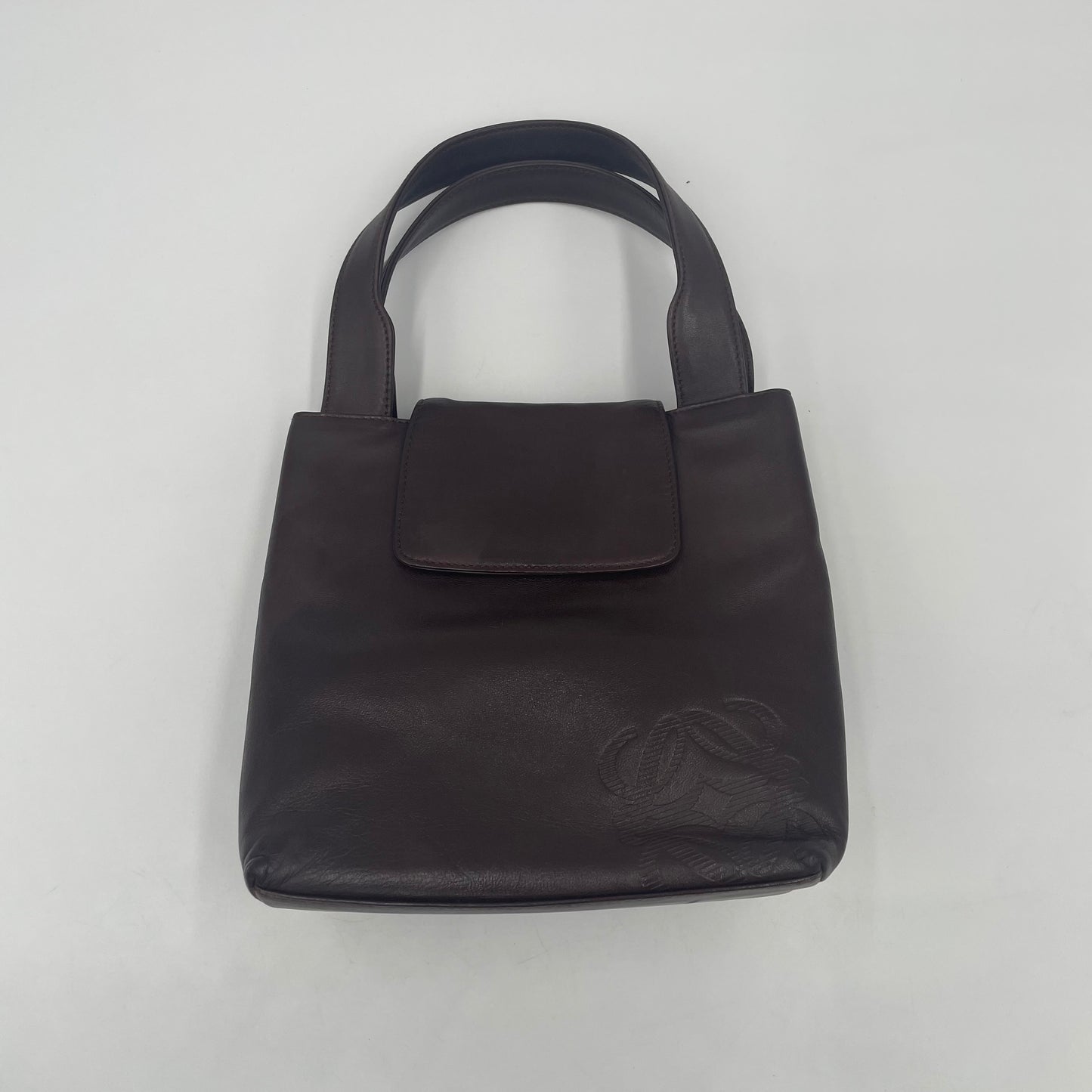 LOEWE Anagram Handbag Brown