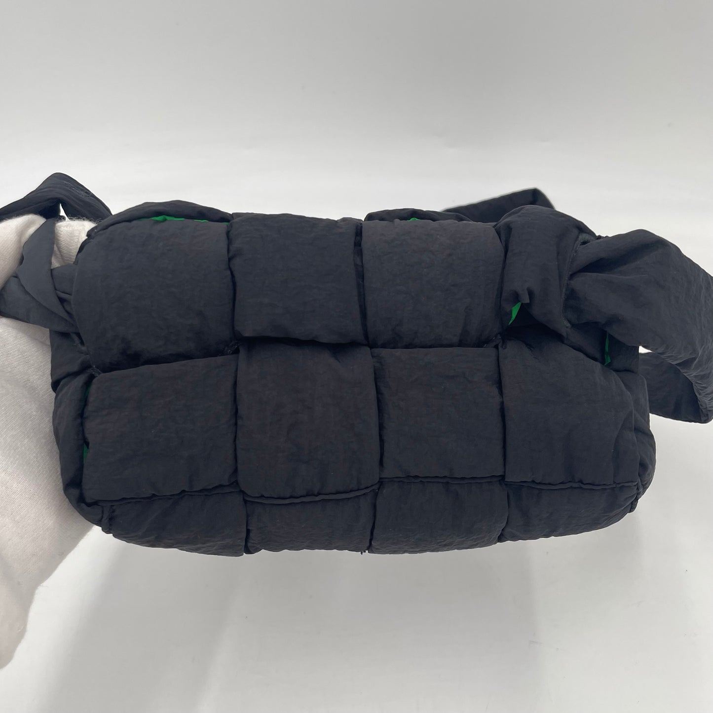 BOTTEGA VENETA Padded Intrecciato Nylon Body Bag