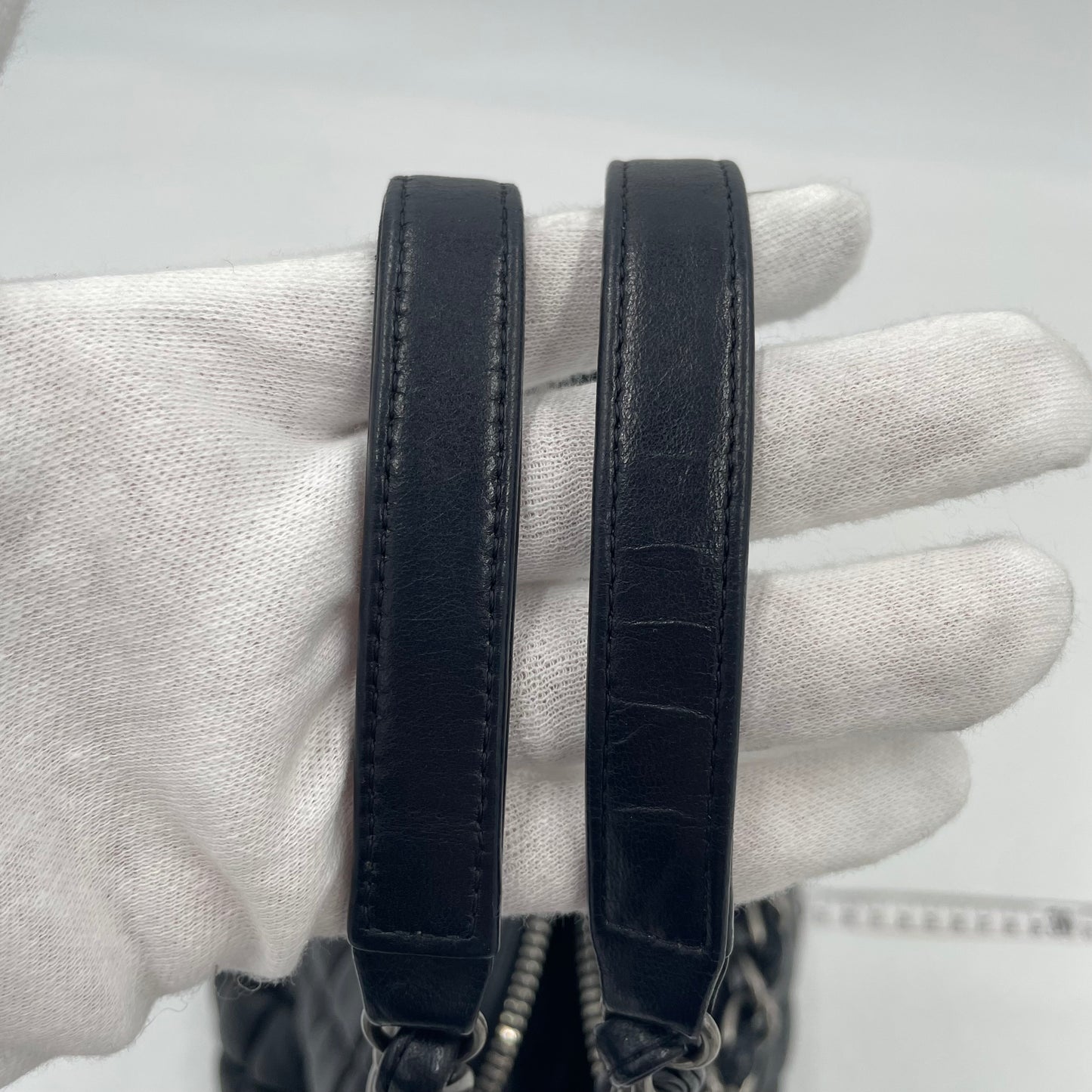 CHANEL Quilted Lambskin Chain Shoulder Bag